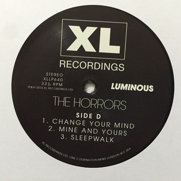Платівка The Horrors – Luminous|Жахи(2xLP)