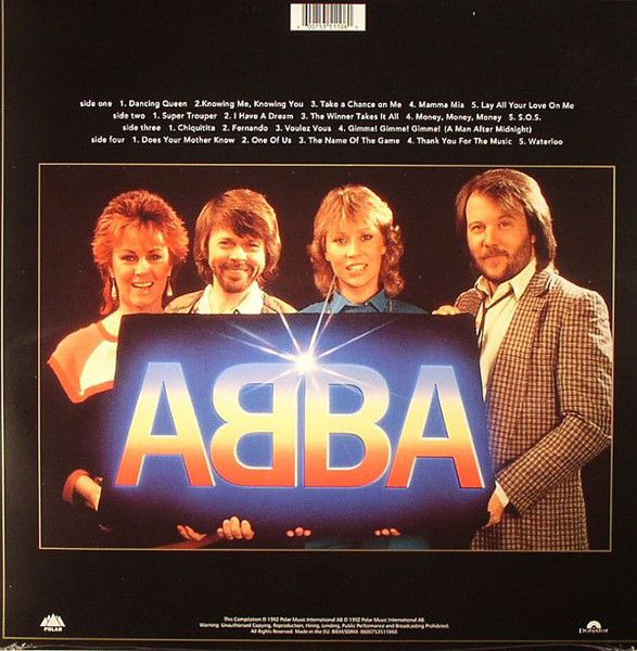 Платівка ABBA – Gold (Greatest Hits)|ABBA - Gold (Найкращі хіти)(2xLP)