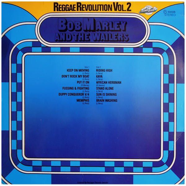 Платівка Bob Marley And The Wailers – Reggae Revolution Vol. 2