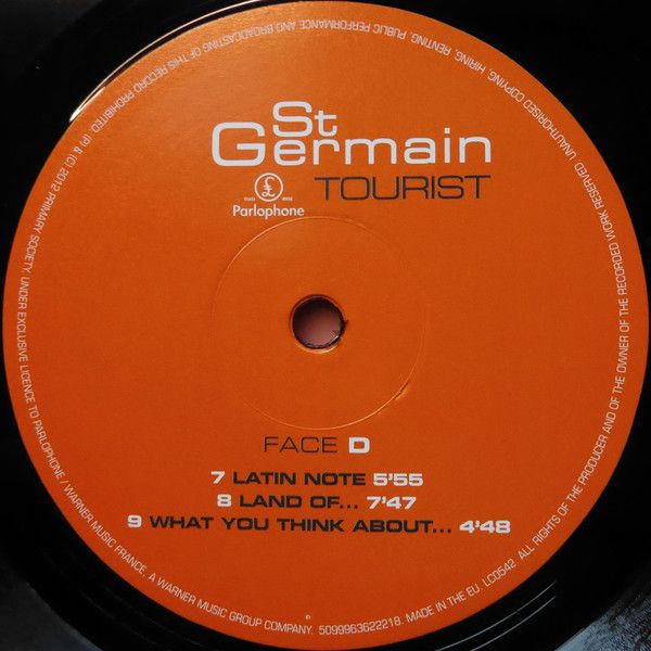 Платівка St Germain – Tourist|Сен-Жермен (2xLP)