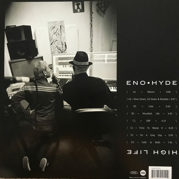 Платівка Eno • Hyde – High Life|Іно • Гайд-Світське життя(2xLP)