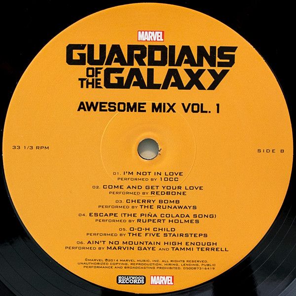 Платівка Various – Guardians Of The Galaxy Awesome Mix Vol. 1|Вартові Галактики: Чудовий мікс, том. 1