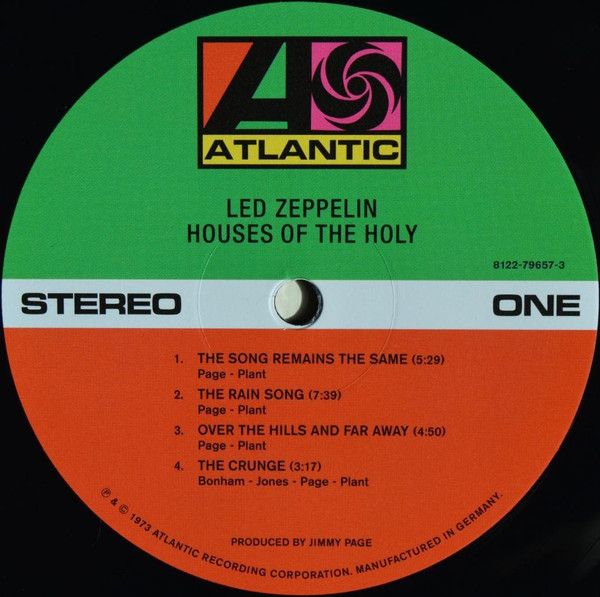 Платівка Led Zeppelin – Houses Of The Holy|Лед Зеппелін