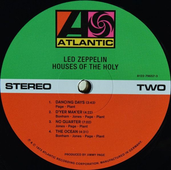 Платівка Led Zeppelin – Houses Of The Holy|Лед Зеппелін