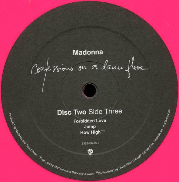 Платівка Madonna – Confessions On A Dance Floor|Мадонна – Зізнання на танцмайданчику (2LP)