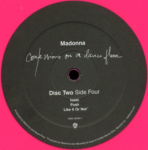 Платівка Madonna – Confessions On A Dance Floor|Мадонна – Зізнання на танцмайданчику (2LP)