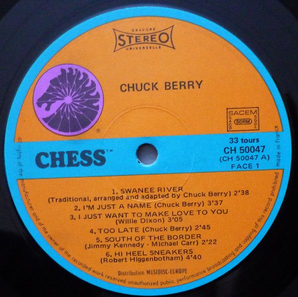 Платівка Chuck Berry – Chuck Berry | Чак Беррі