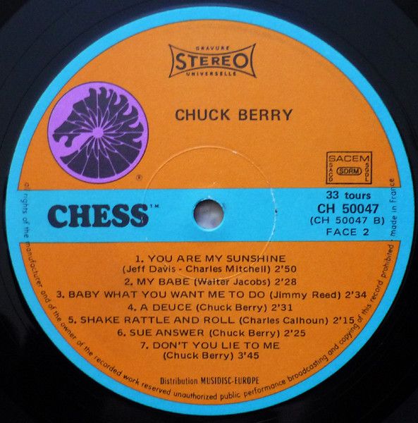 Платівка Chuck Berry – Chuck Berry | Чак Беррі