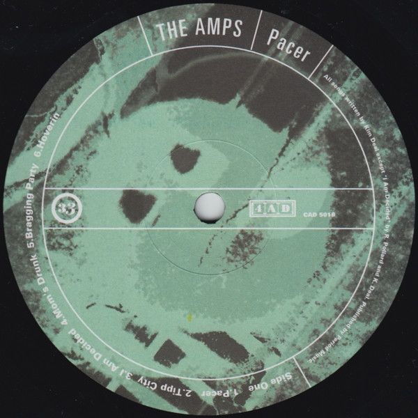 Платівка The Amps – Pacer|Підсилювачі-Пайсер