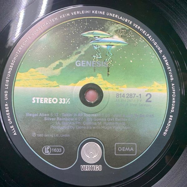 Платівка Genesis – Genesis