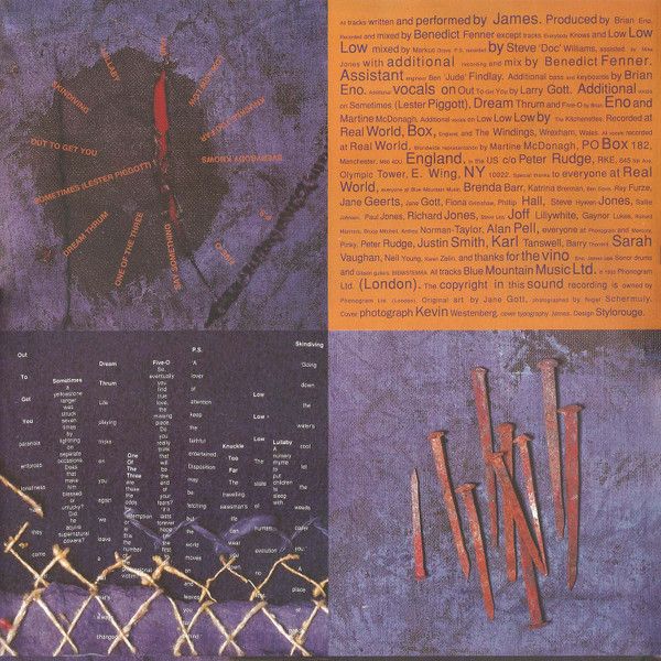 Платівка James – Laid|Джеймс-Покладений(2xLP)