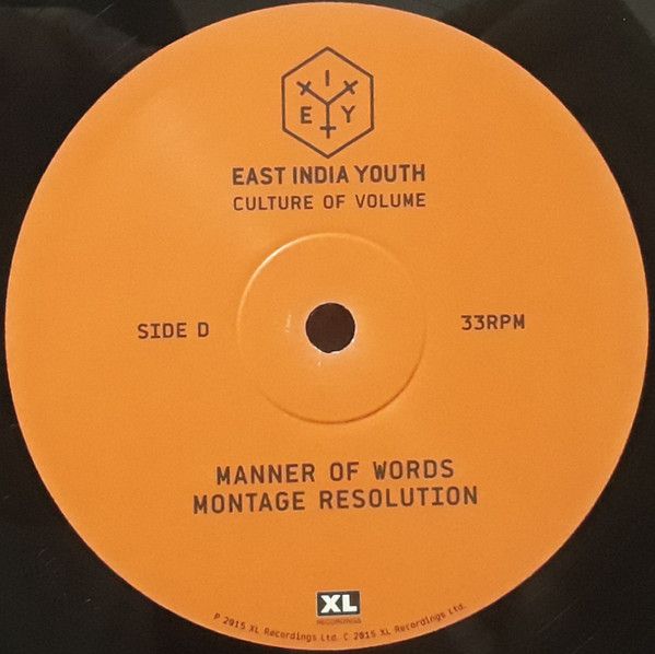 Платівка East India Youth – Culture Of Volume |Молодь Східної Індії (2xLP)