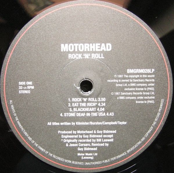 Платівка Motörhead – Rock 'N' Roll|Motörhead - Рок-н-рол