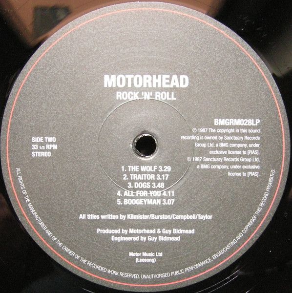 Платівка Motörhead – Rock 'N' Roll|Motörhead - Рок-н-рол