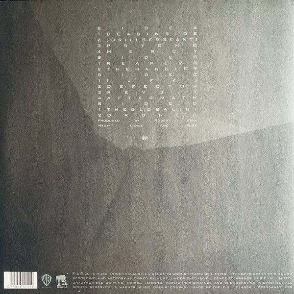 Платівка Muse – Drones (2xLP)