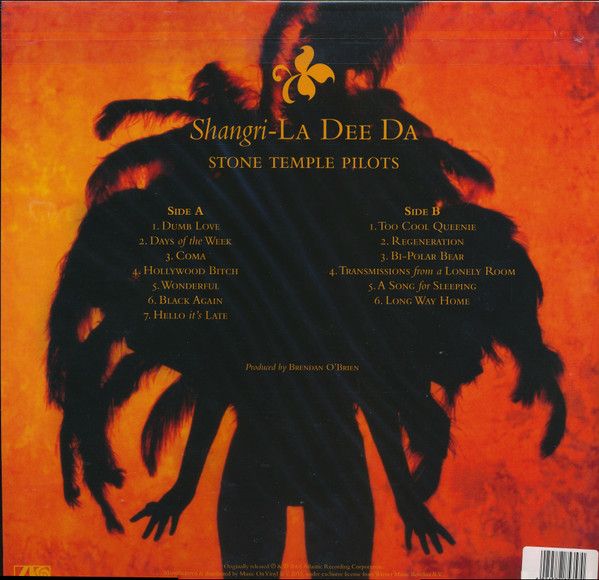 Платівка Stone Temple Pilots – Shangri-La Dee Da|Пілоти кам'яного храму-Шангрі-Ла Ді Да