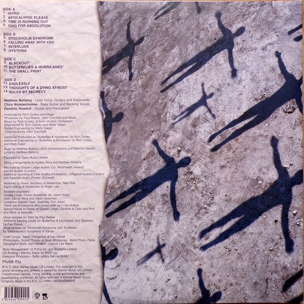 Платівка Muse – Absolution|Муза-Відпущення гріхів(2xLP)