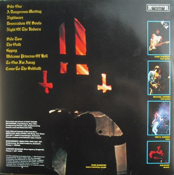 Платівка Mercyful Fate – Don't Break The Oath|Милосердна доля-Не порушуй клятву