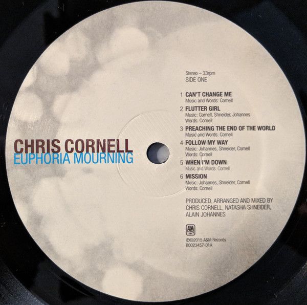 Платівка Chris Cornell – Euphoria Mourning|Кріс Корнелл-Ейфорія Траур