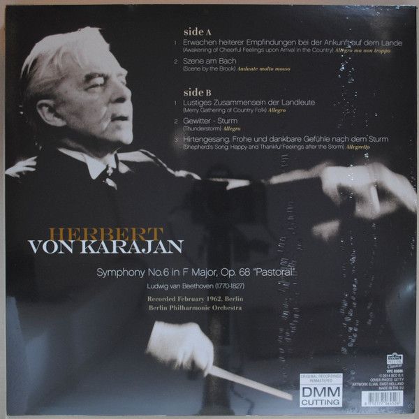 Платівка Herbert von Karajan - Beethoven – Symphony No. 6 ‘Pastoral’|Герберт фон Караян-Бетховен – Симфонія № 6 «Пастораль»