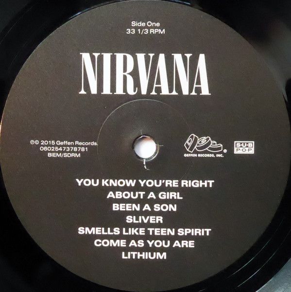 Платівка Nirvana – Nirvana|Нірвана-Нірвана