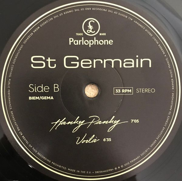 Платівка St Germain – St Germain|Сен-Жермен