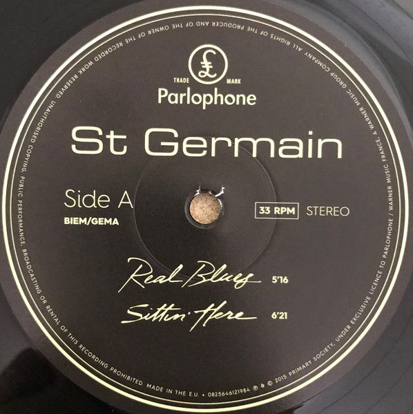 Платівка St Germain – St Germain|Сен-Жермен