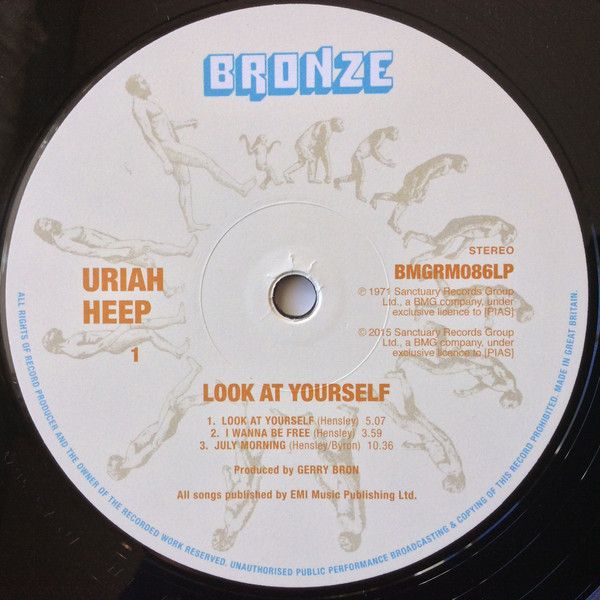 Платівка Юрай Хіп | Uriah Heep – Look At Yourself 