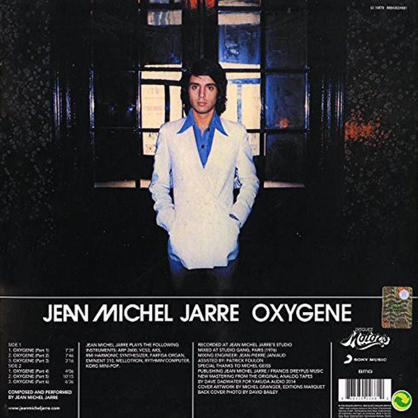 Платівка Jean Michel Jarre – Oxygene|Жан-Мішель Жарр-Кисень