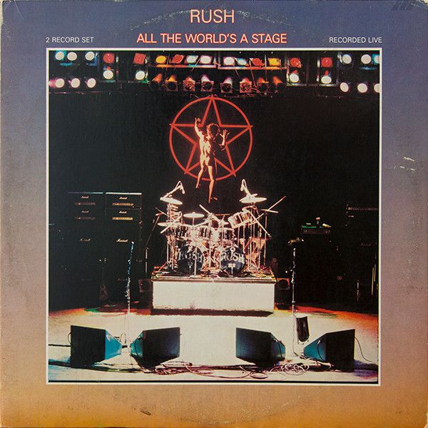 Платівка Rush – All The World's A Stage