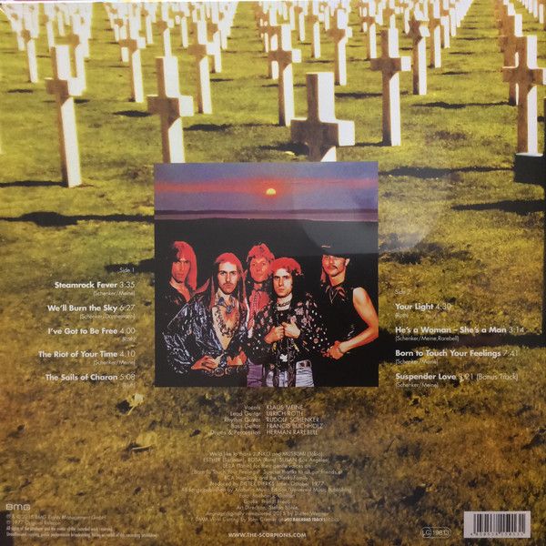 Платівка Scorpions – Taken By Force|Скорпіони(LP+CD)