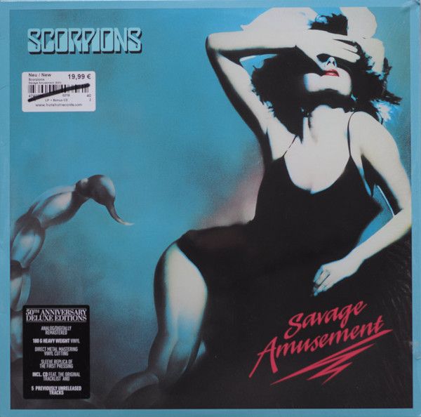 Платівка Scorpions – Savage Amusement|Скорпіони(LP+CD)