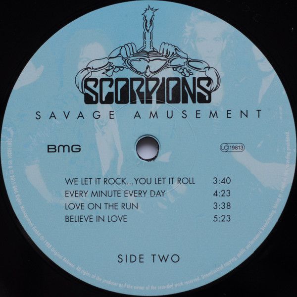 Платівка Scorpions – Savage Amusement|Скорпіони(LP+CD)
