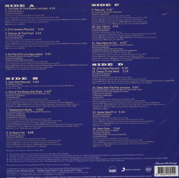 Платівка Mobb Deep – The Infamous|Мобб Діп-Сумнозвісний(2xLP)