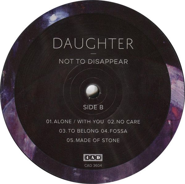 Платівка Daughter – Not To Disappear|Дочка-Щоб не зникнути