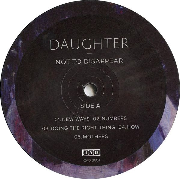 Платівка Daughter – Not To Disappear|Дочка-Щоб не зникнути