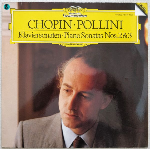 Платівка Chopin • Pollini – Klaviersonaten = Piano Sonatas Nos. 2 - 3 |Шопен • Полліні – Фортепіанні сонати Nos. 2 і 3