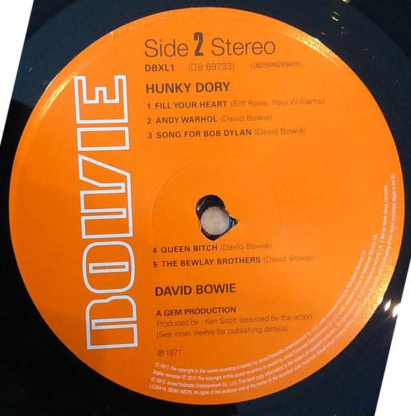 Платівка David Bowie – Hunky Dory | Девід Боуї