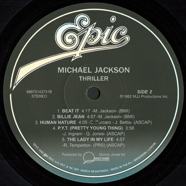 Платівка Michael Jackson – Thriller|Майкл Джексон