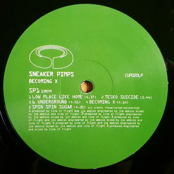 Платівка Sneaker Pimps – Becoming X|Кросівки-сутенери -Ставши X