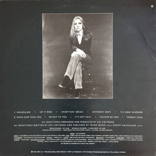 Платівка Chi Coltrane – Let It Ride | Чі Колтрейн