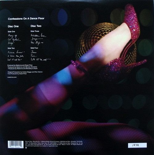 Платівка Madonna – Confessions On A Dance Floor|Мадонна – Зізнання на танцмайданчику (2LP)