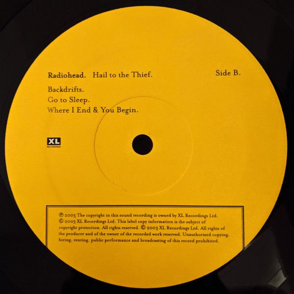 Платівка Radiohead – Hail To The Thief|Редіохед – Слава Злодію (2LP)