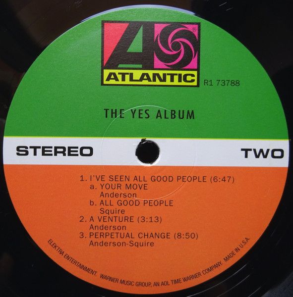 Платівка Yes – The Yes Album|Так-Альбом "Так"