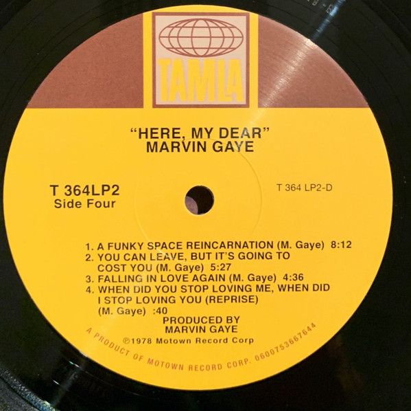 Платівка Marvin Gaye – Here, My Dear|Марвін Гей-Ось, моя люба(2xLP)