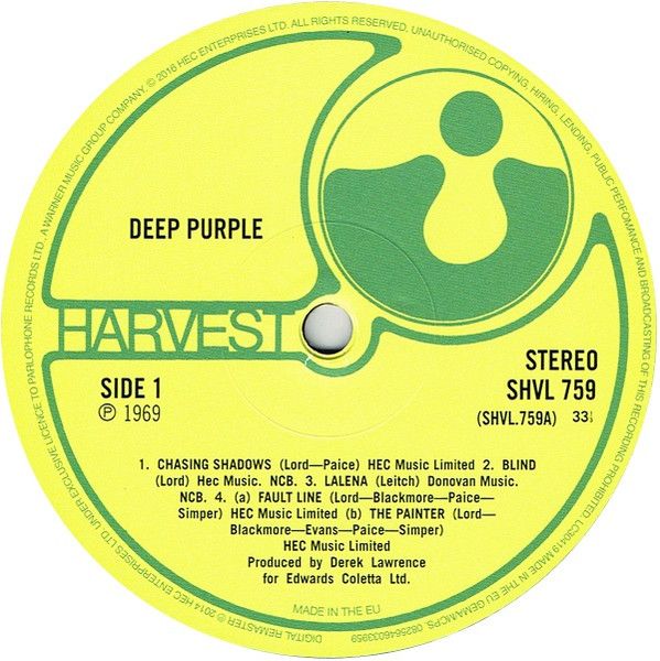 Платівка Deep Purple – Deep Purple