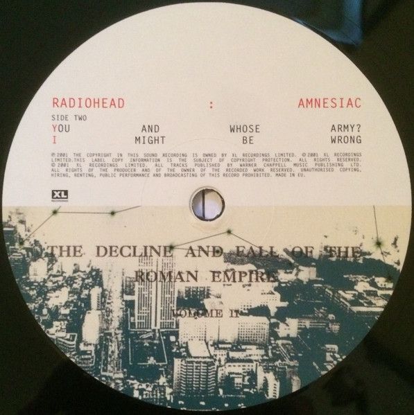 Платівка Radiohead – Amnesiac | Редіохед-Амнезіак(2xLP)