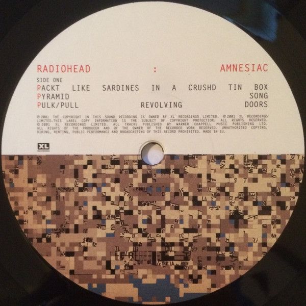 Платівка Radiohead – Amnesiac | Редіохед-Амнезіак(2xLP)