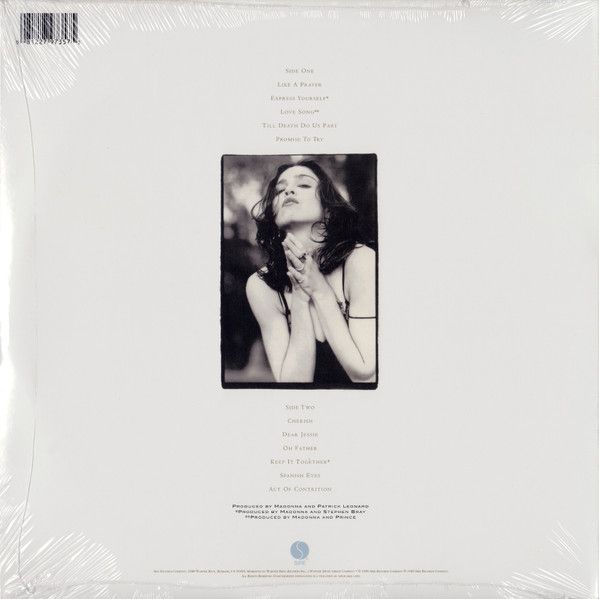 Платівка Madonna – Like A Prayer|Мадонна