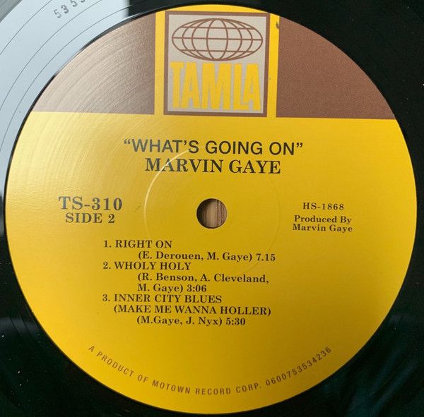 Платівка Marvin Gaye – What's Going On|Марвін Гей-Що відбувається